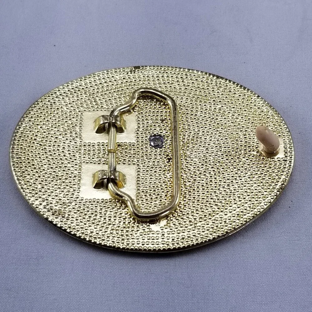 Belt Buckle Oval Bull Rider Rope Border Rodeo Western‎ Cowboy - Picture 6 of 8